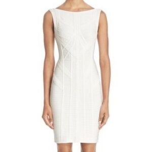Herve Leger Bandage Dress size M (Alabaster White)